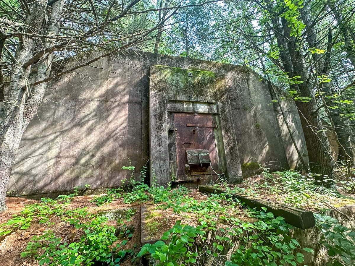 Assabet River National Wildlife Refuge WW2 Bunkers (Sudbury, MA)